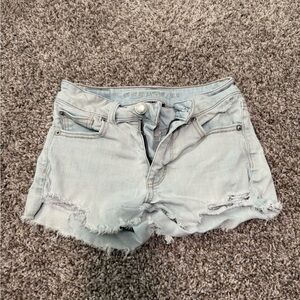 American Eagle Outfitters Light Wash Jean Shorts